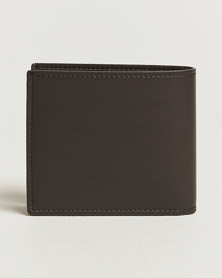 Homme | Portefeuilles | Brunello Cucinelli | Leather Wallet Dark Brown Calf
