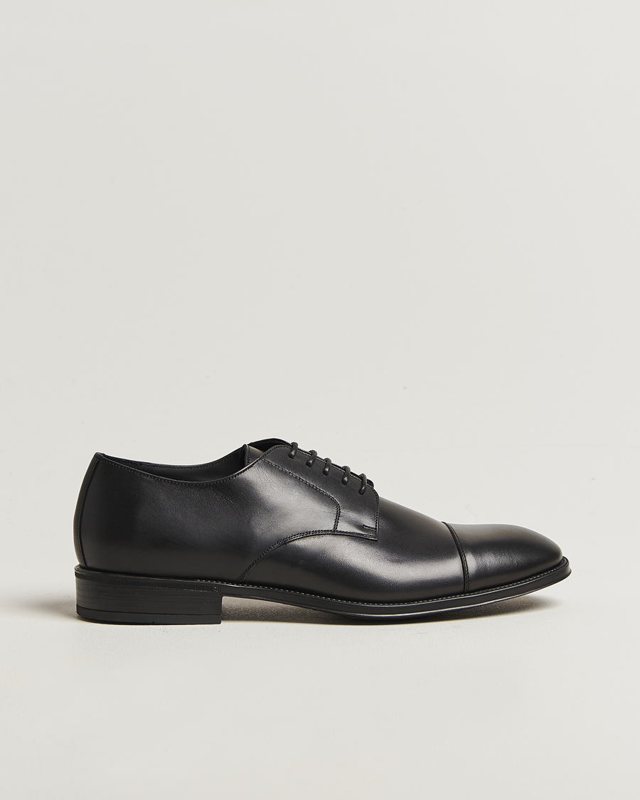 Homme | Derbies | Canali | Cap Toe Derby Black Calf