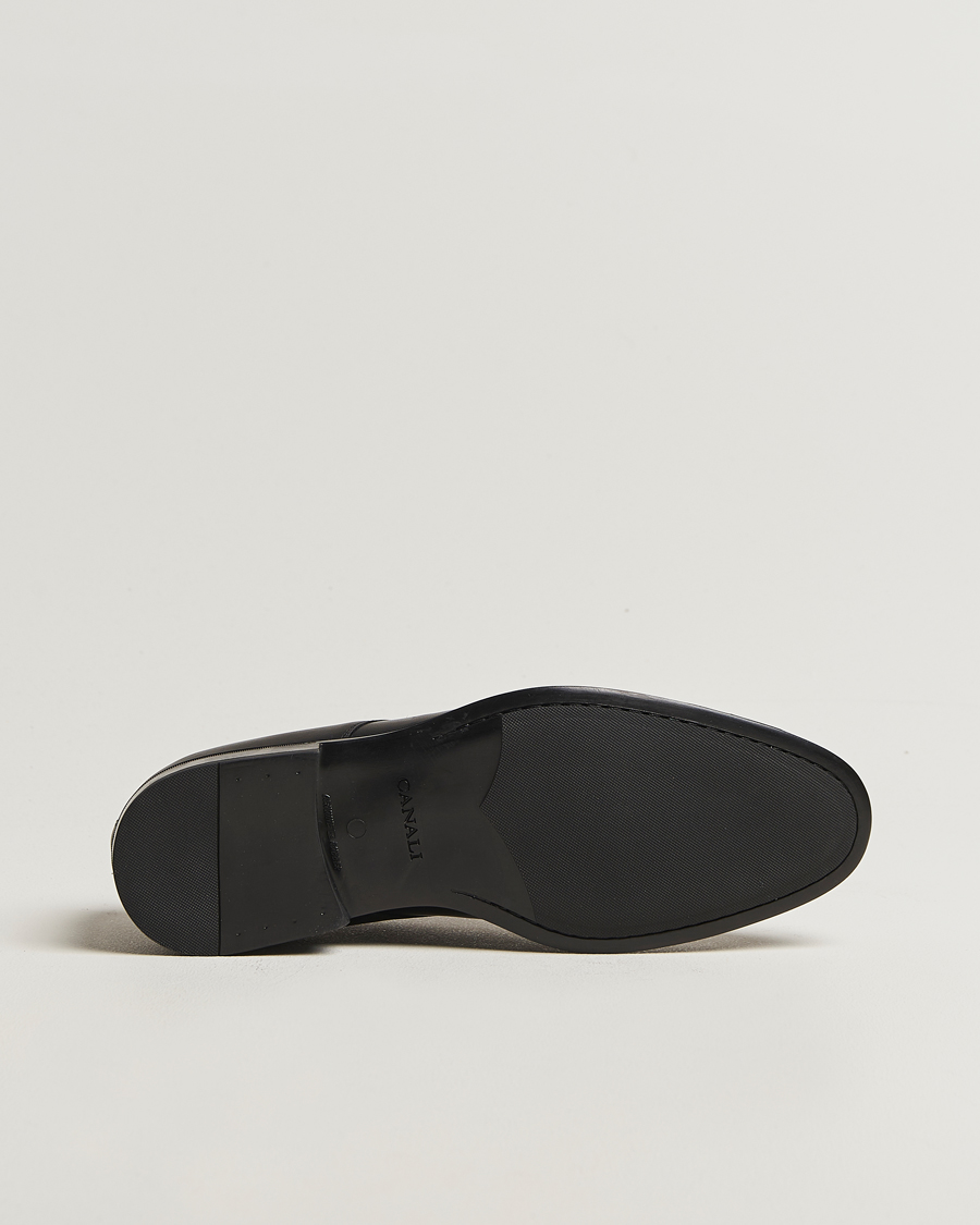 Homme | Derbies | Canali | Cap Toe Derby Black Calf
