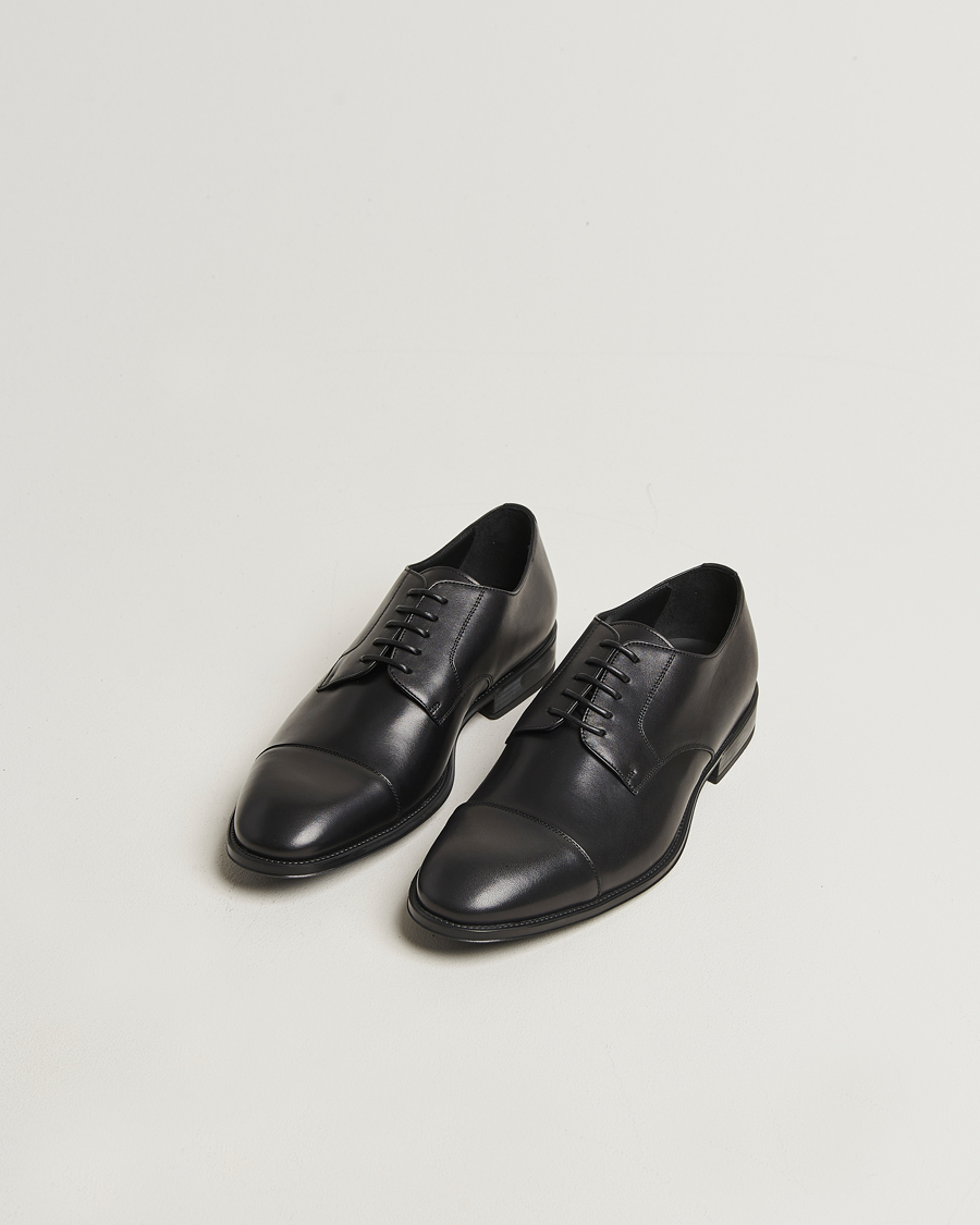Homme | Derbies | Canali | Cap Toe Derby Black Calf