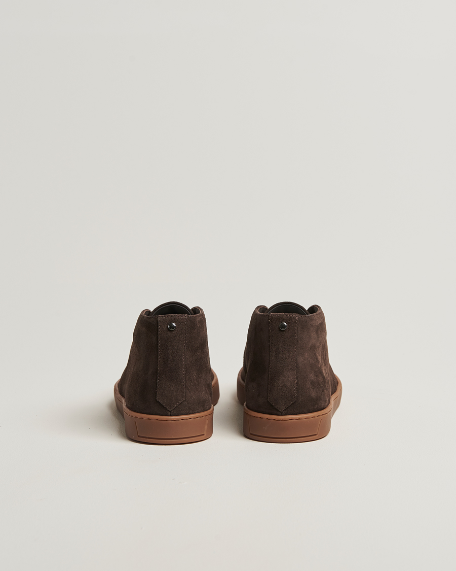 Homme | Bottes | Canali | Chukka Boots Dark Brown Suede