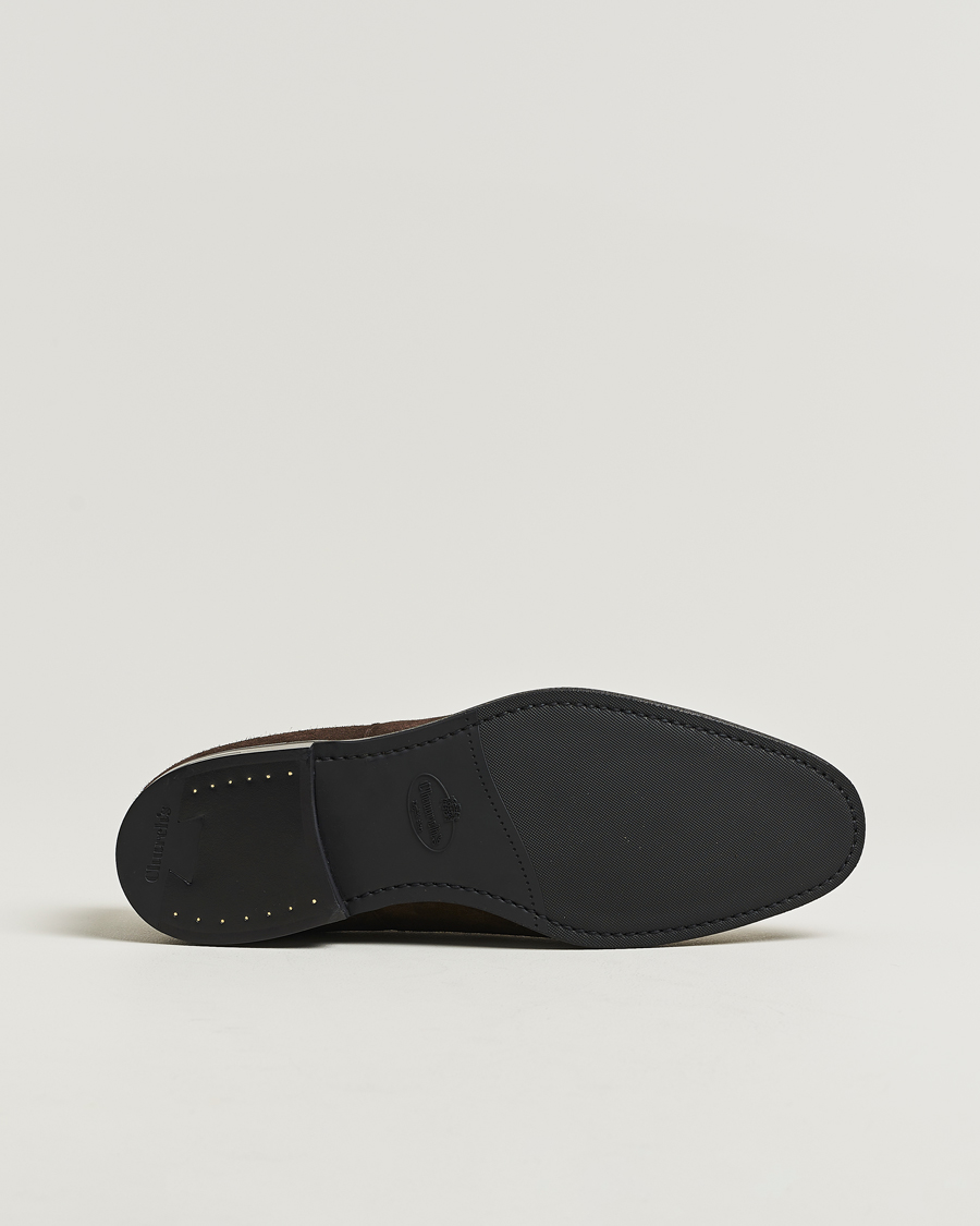 Heren | Oxfords | Church's | Consul Suede Oxford Dark Brown