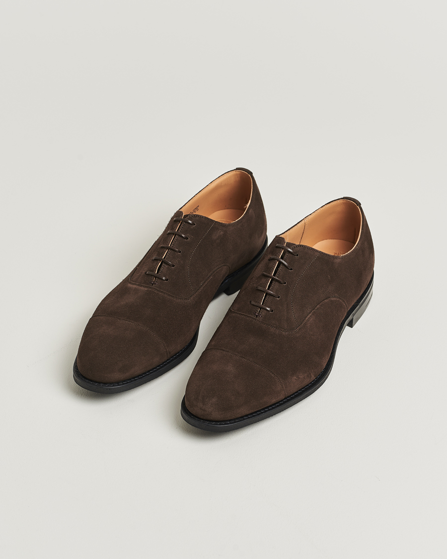 Heren | Oxfords | Church's | Consul Suede Oxford Dark Brown