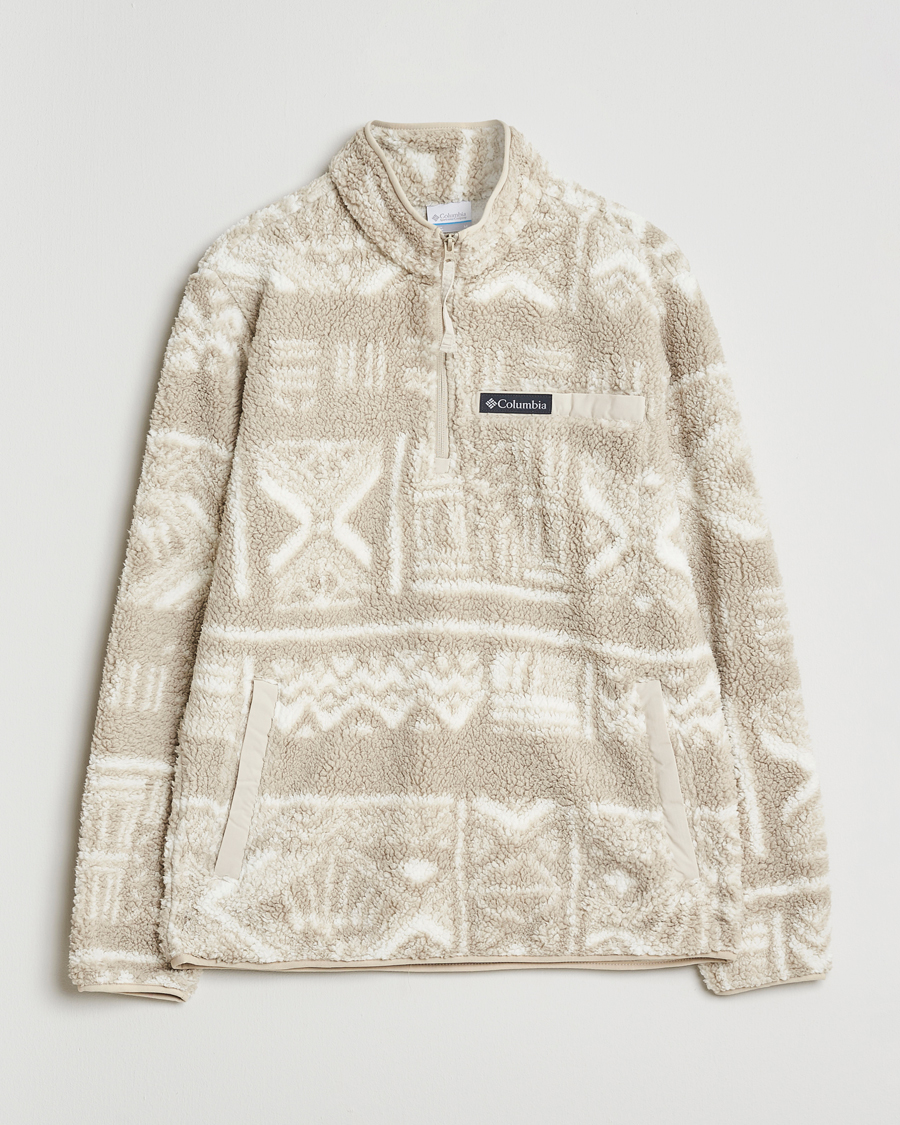 Homme | Pulls Et Tricots | Columbia | Rugged Ridge High Pile Half Zip Dark Stone