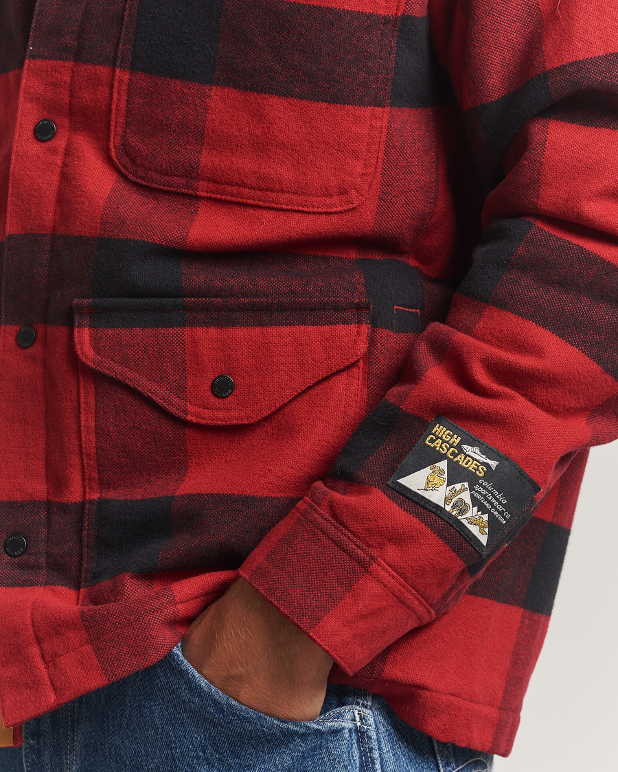 Homme | Chemises | Columbia | High Cascades Shirt Jacket Red
