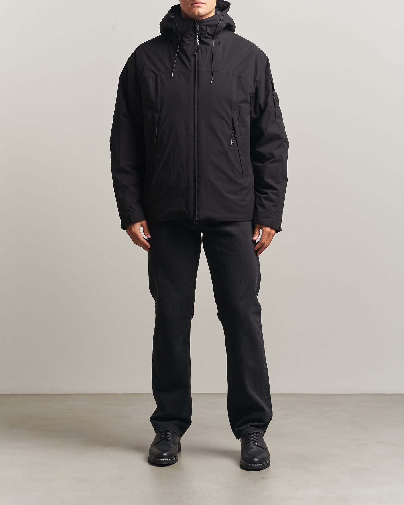 Heren | Jassen | C.P. Company | Pro-Tek Lightweight Hood Jacket Black