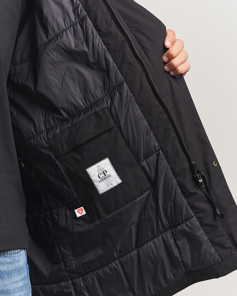 Homme | Manteaux Et Vestes | C.P. Company | Pro-Tek Lightweight Padded Parka Black