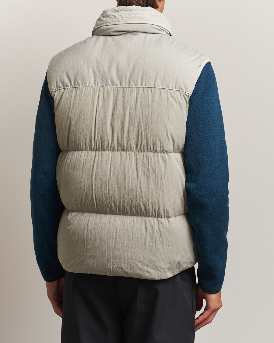 Homme | Gilets | C.P. Company | Eco Chrome Mixed Down Vest Light Grey