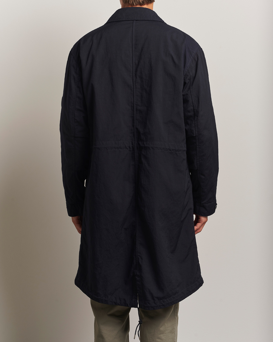 Heren | Jassen | C.P. Company | Twill Garment Dyed Lined Coat Navy