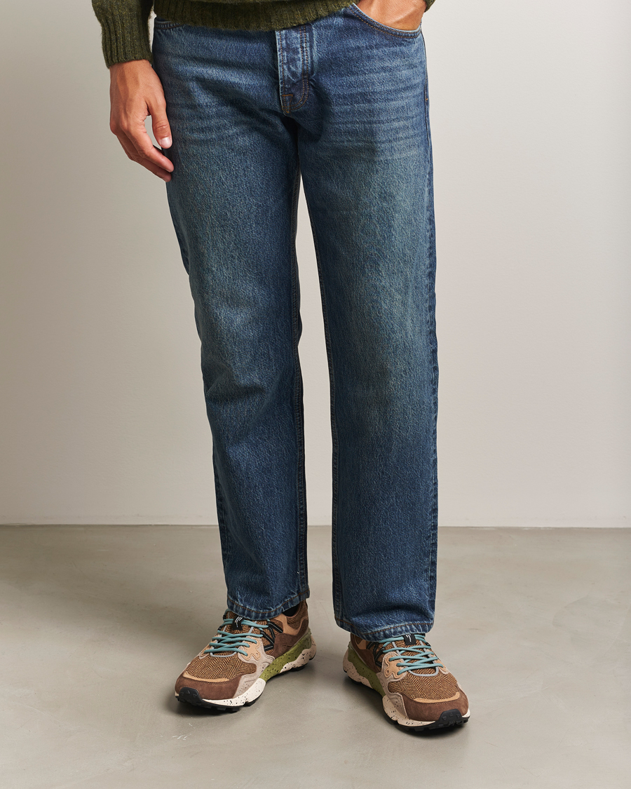 Homme | Baskets | Flower Mountain | Yamano 3 Suede/Tweed Wool Sneaker Brown