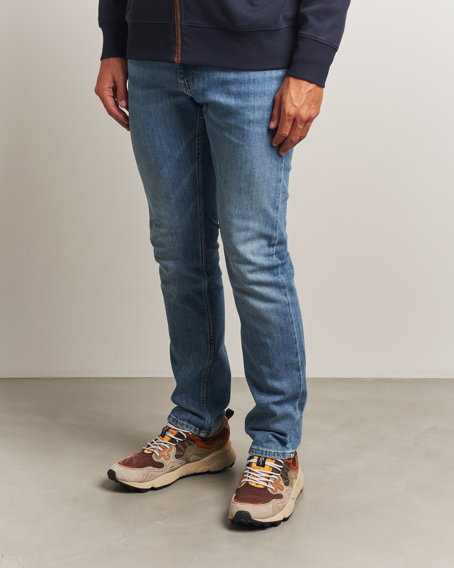 Homme | Baskets | Flower Mountain | Yamano 3 Suede/Nylon Sneaker Olive