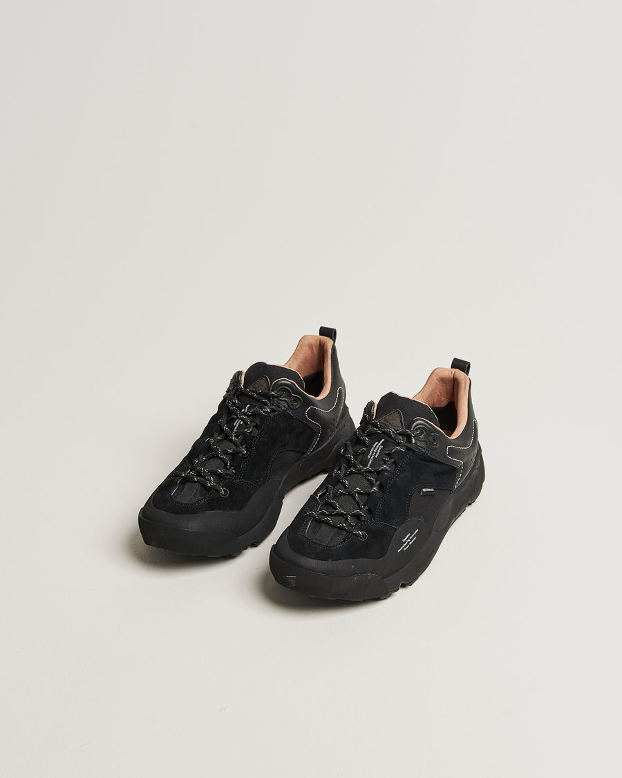 Heren | Sneakers | Flower Mountain | Back Country Suede/Leather Sneaker Black