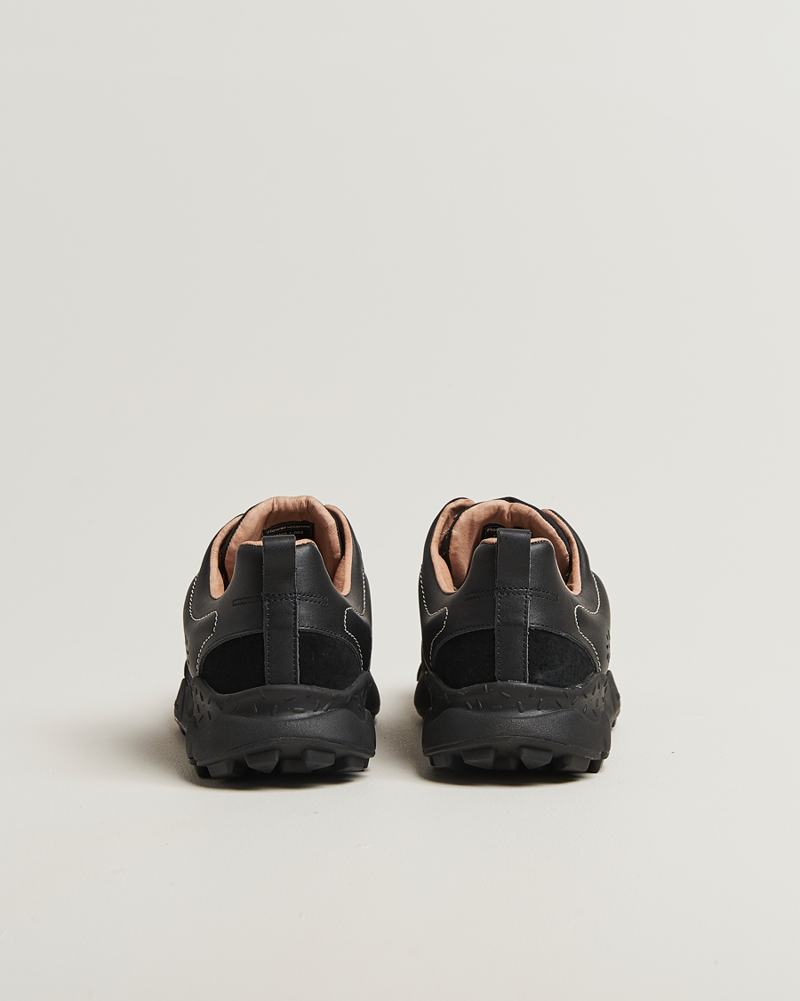 Heren | Sneakers | Flower Mountain | Back Country Suede/Leather Sneaker Black