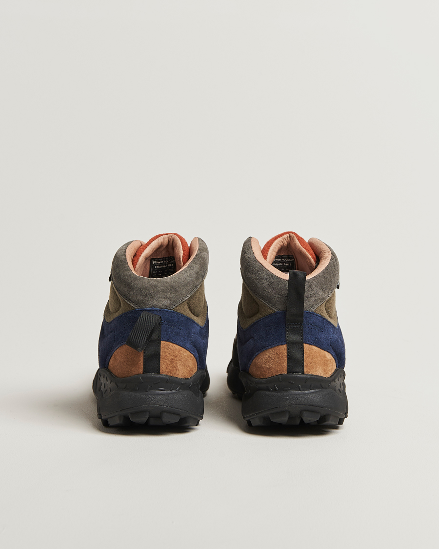 Homme | Baskets | Flower Mountain | Back Country Mid Suede/Leather Sneaker Multi