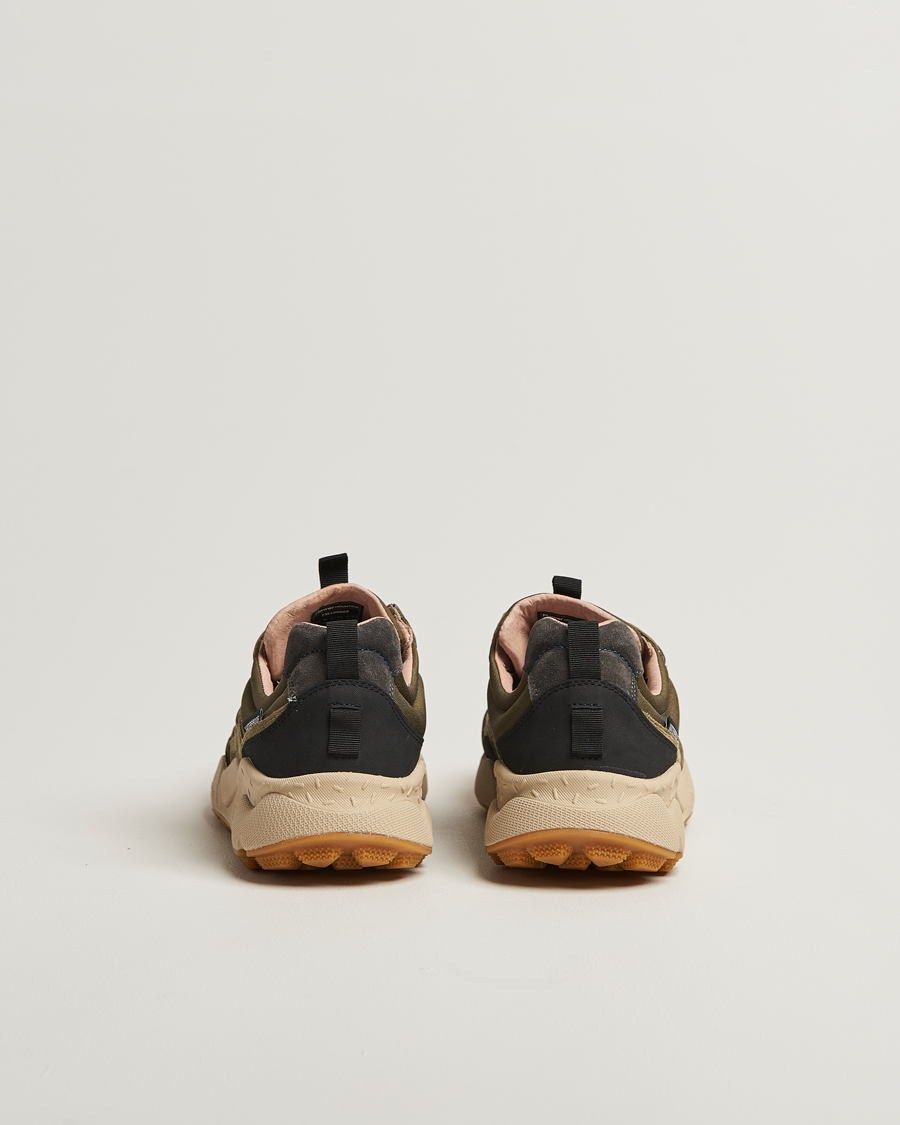 Homme | Baskets | Flower Mountain | Iwano 2 Suede/Nylon Trail Sneaker Olive