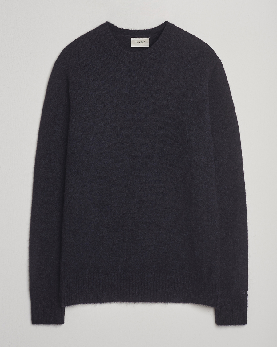 Heren | Truien | Forét | Alpine Alpaca Knit Navy