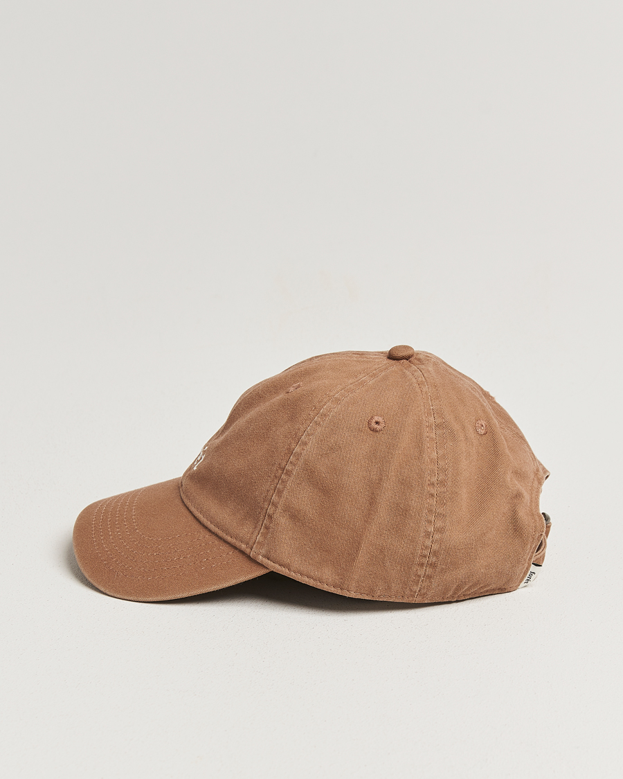Heren | Hoeden en petten | Forét | Hawk Washed Cap Burnt Khaki