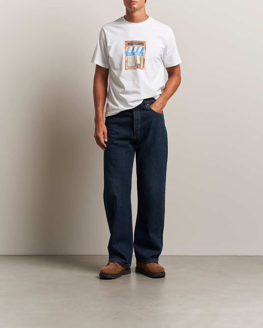 Heren | T-shirts | Forét | Market T-Shirt White