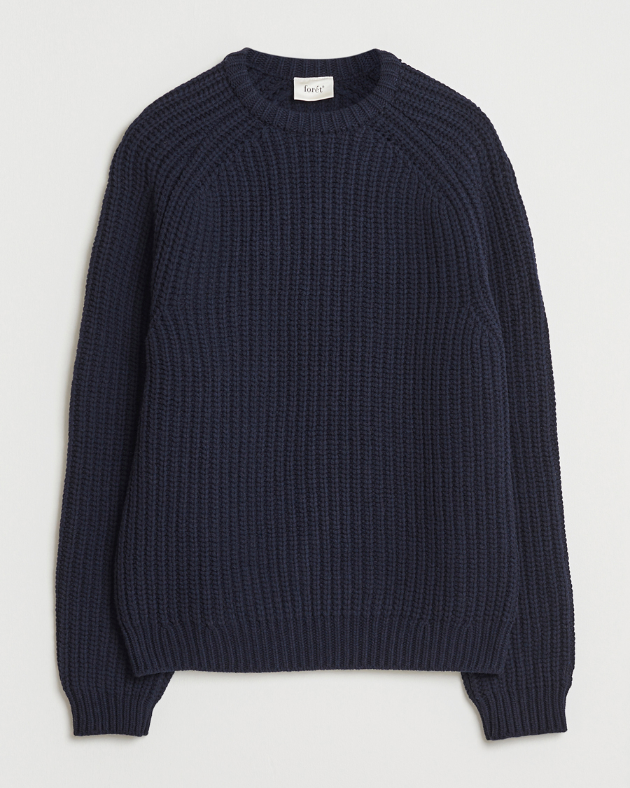 Homme | Pulls Et Tricots | Forét | Trip Chunky Rib Knit Navy
