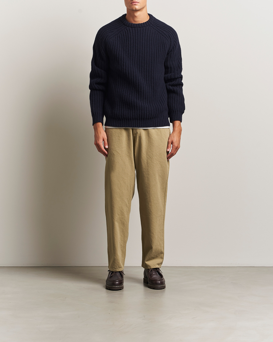 Homme | Pulls Et Tricots | Forét | Trip Chunky Rib Knit Navy