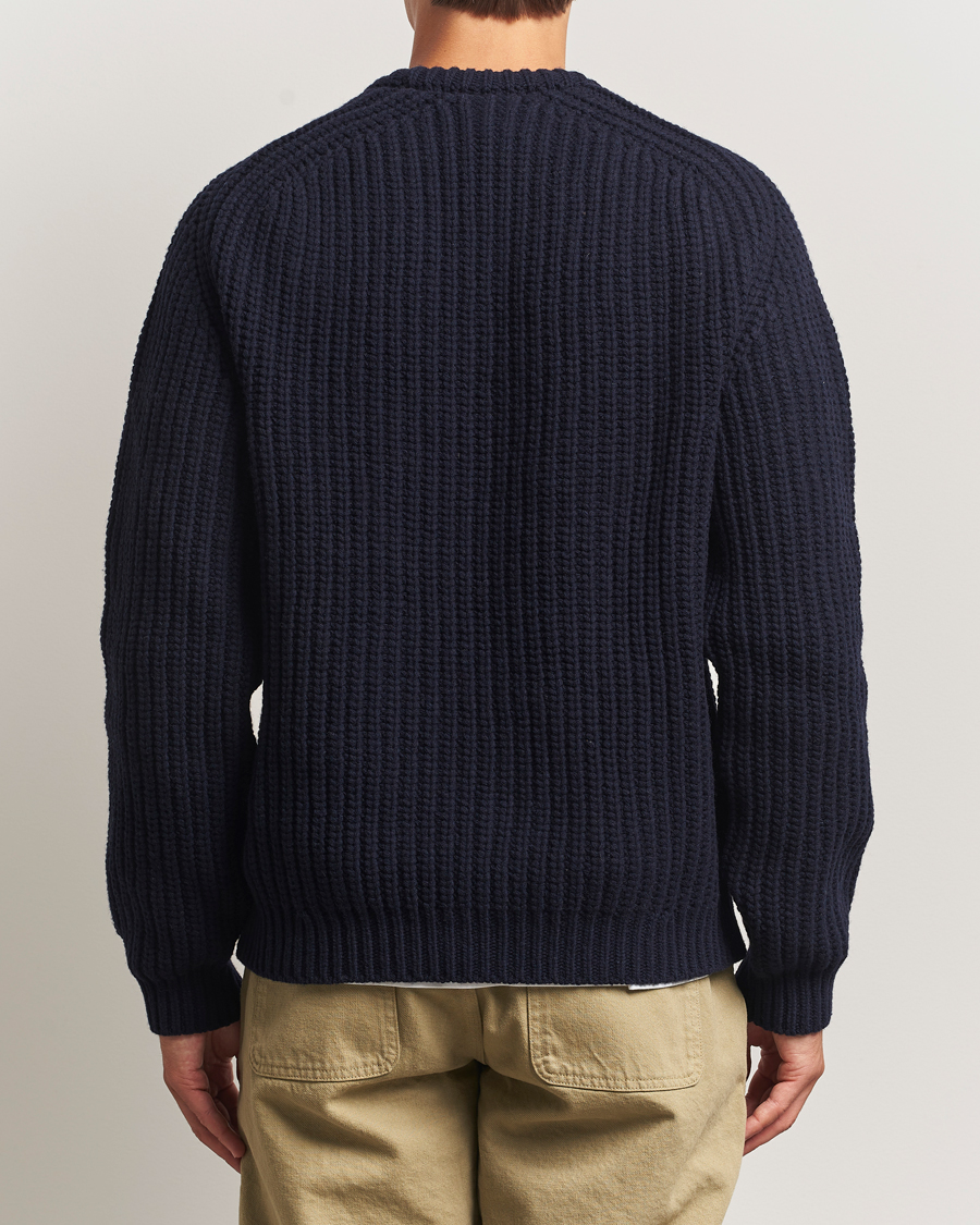 Homme | Pulls Et Tricots | Forét | Trip Chunky Rib Knit Navy