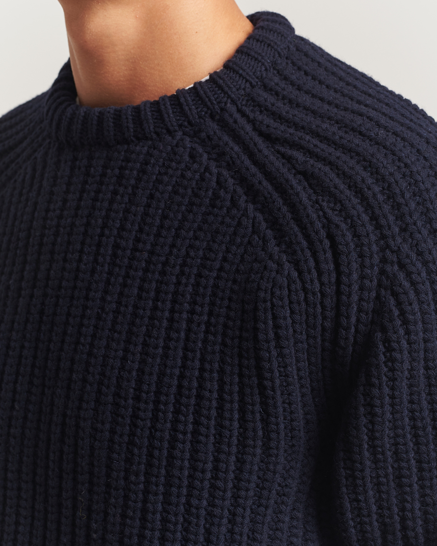 Homme | Pulls Et Tricots | Forét | Trip Chunky Rib Knit Navy