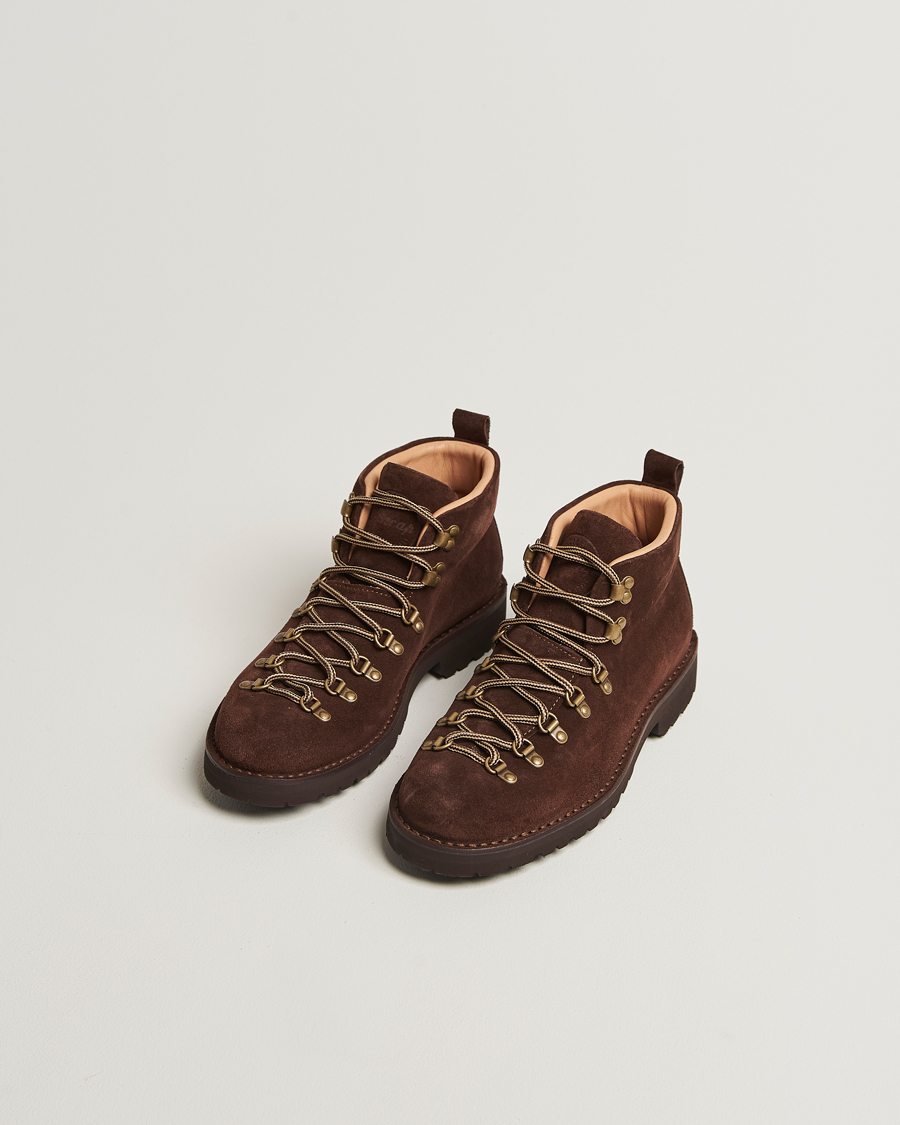 Homme | Bottes | Fracap | M120 Suede Boot Brown