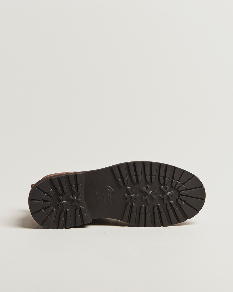 Homme | Bottes | Fracap | M120 Grained Leather Boot Brown