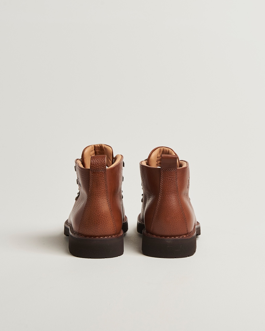 Homme | Bottes | Fracap | M120 Grained Leather Boot Brown