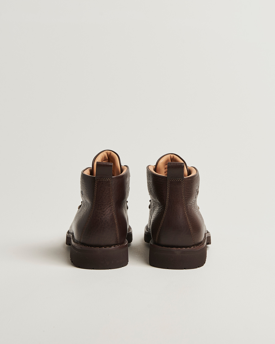 Heren | Laarzen | Fracap | M120 Grained Leather Boot Dark Brown