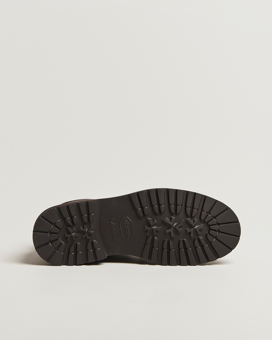 Homme | Bottes | Fracap | M127 Grained Leather Boot Dark Brown