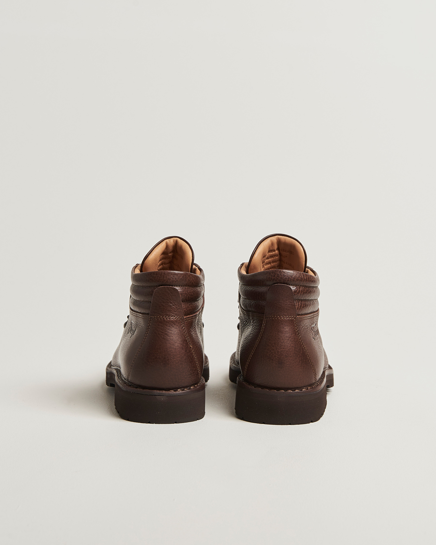 Homme | Bottes | Fracap | M127 Grained Leather Boot Dark Brown