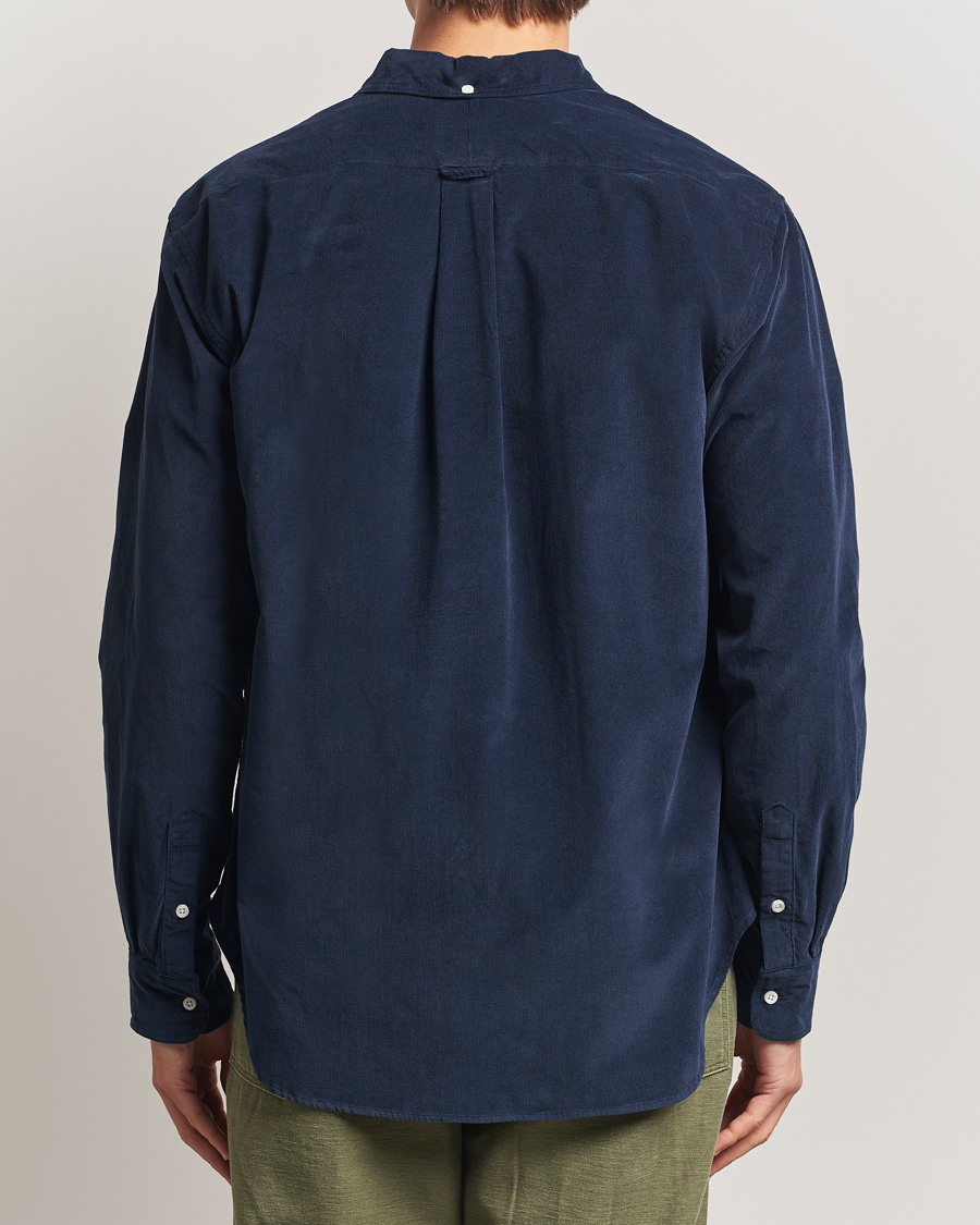 Homme | Chemises | Gitman Vintage | Corduroy Button Down Shirt Navy