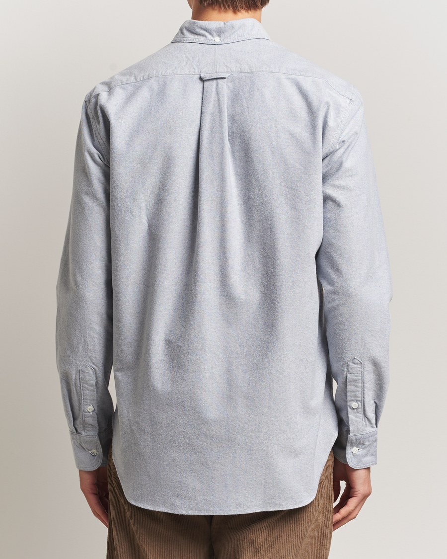 Homme | Chemises | Gitman Vintage | Brushed Oxford Button Down Shirt Blue