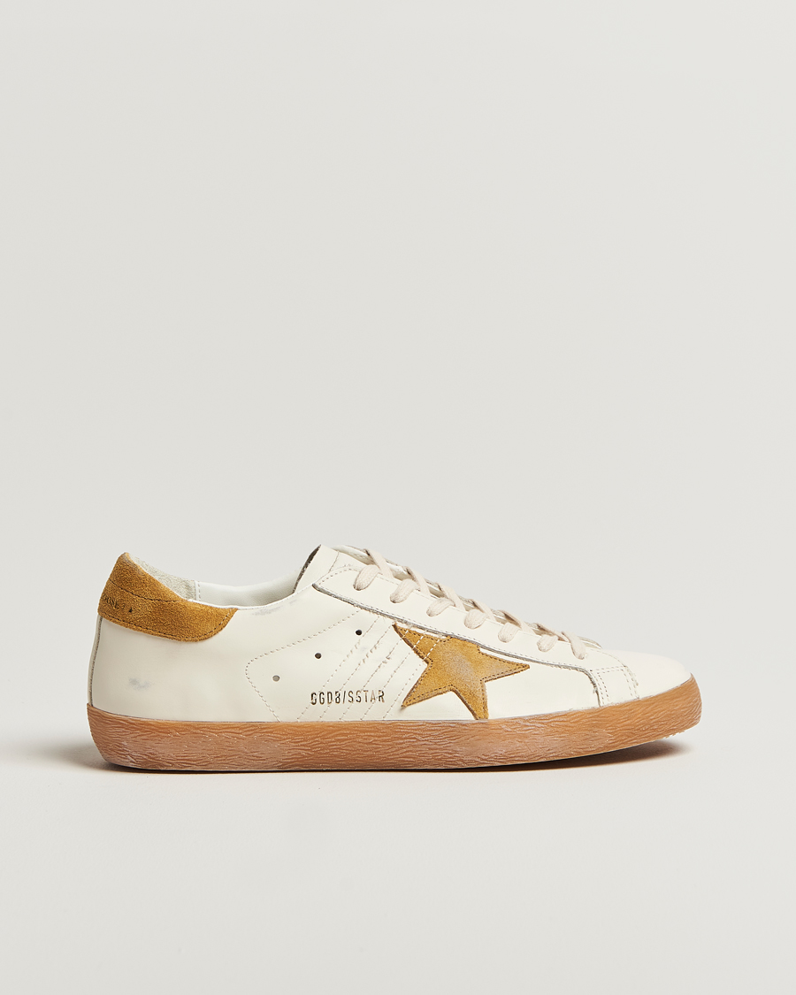 Homme | Baskets | Golden Goose | Super-Star Sneakers White/Ocra