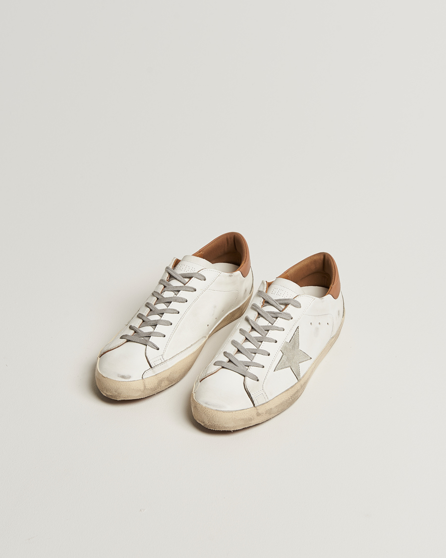 Heren | Sneakers | Golden Goose | Super-Star Sneakers White/Light Brown