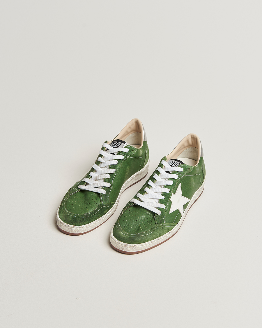 Heren | Sneakers | Golden Goose | Ball Star Sneakers Green/White
