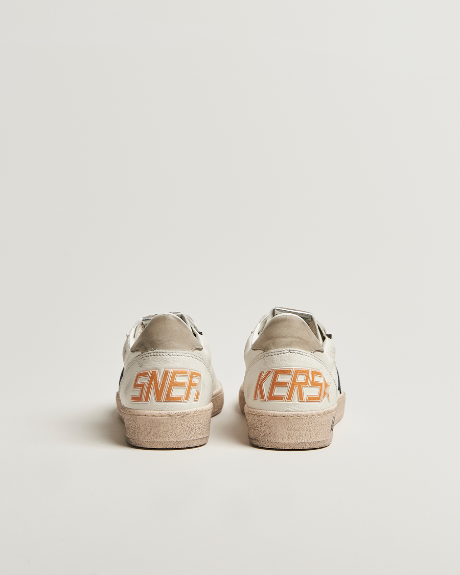 Heren | Sneakers | Golden Goose | Ball Star Sneakers White/Navy
