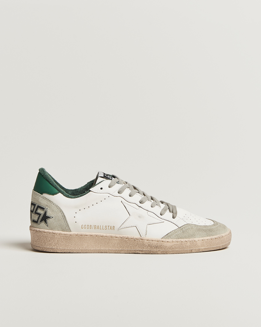 Homme | Baskets | Golden Goose | Ball Star Sneakers White/Green