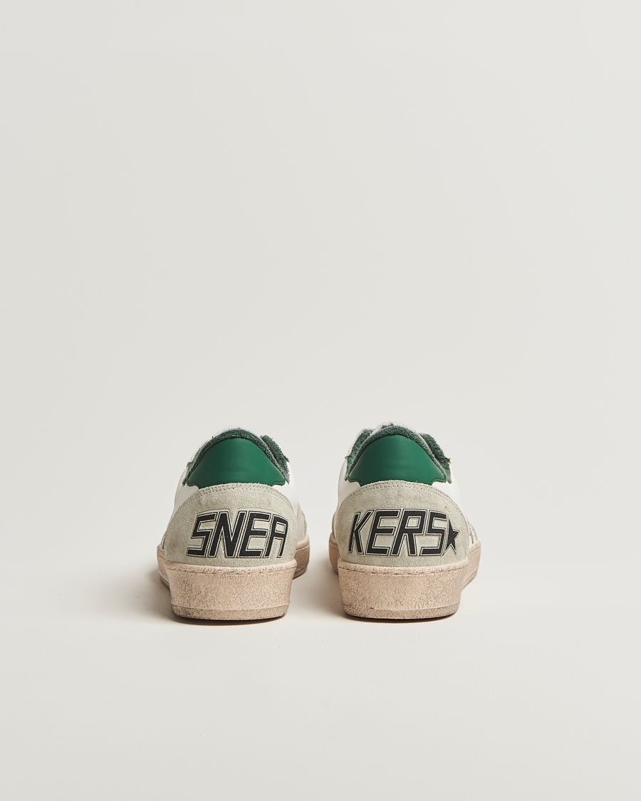 Homme | Baskets | Golden Goose | Ball Star Sneakers White/Green