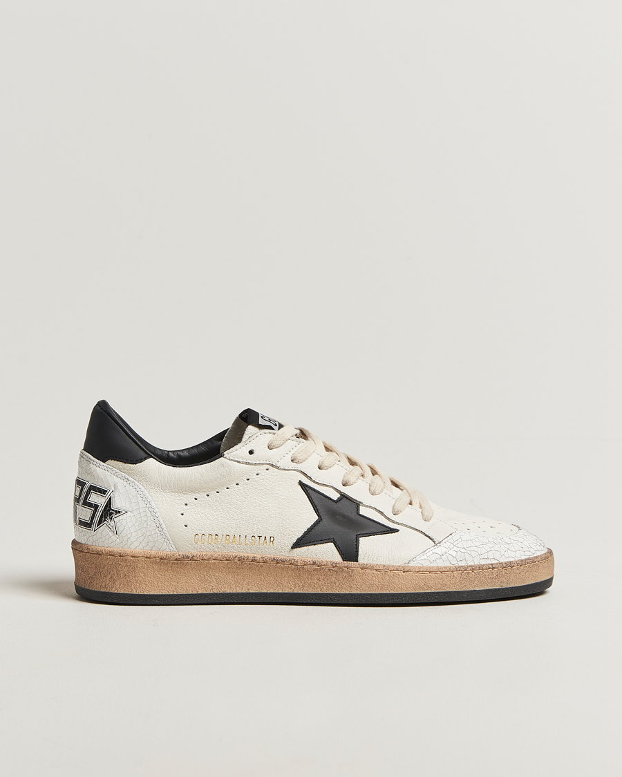 Homme | Baskets | Golden Goose | Ball Star Sneakers White/Black