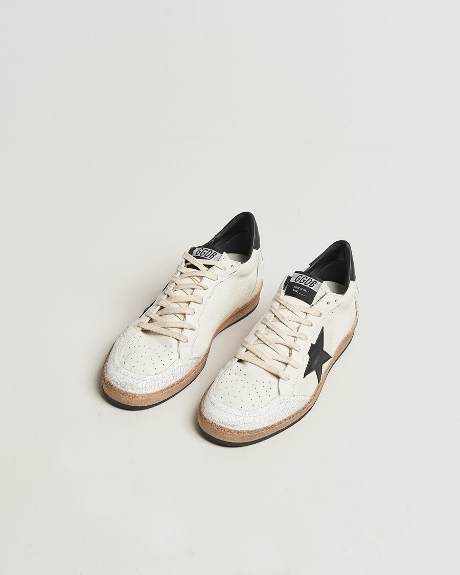 Homme | Baskets | Golden Goose | Ball Star Sneakers White/Black