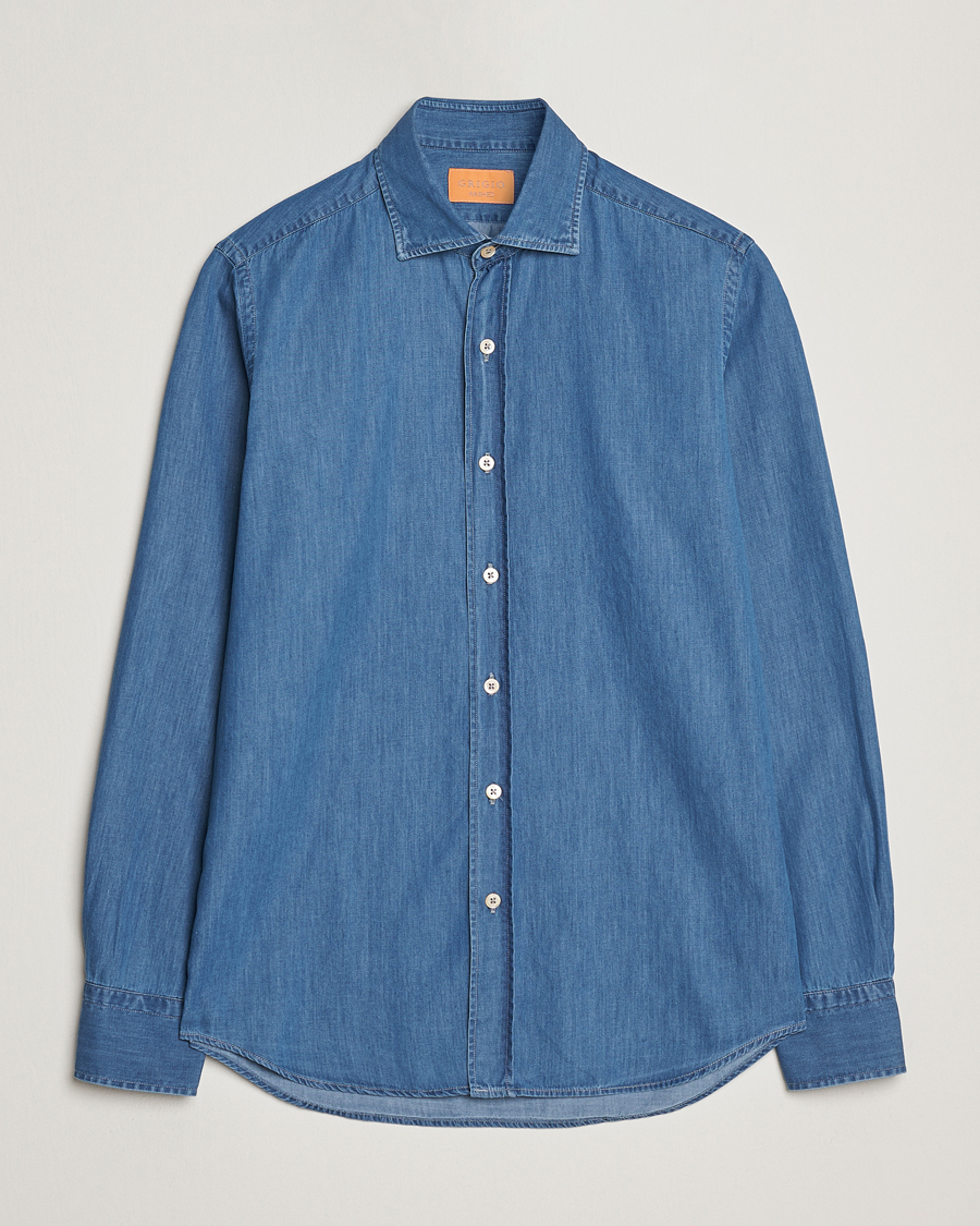 Homme | Chemises | Grigio | Denim Shirt Indigo