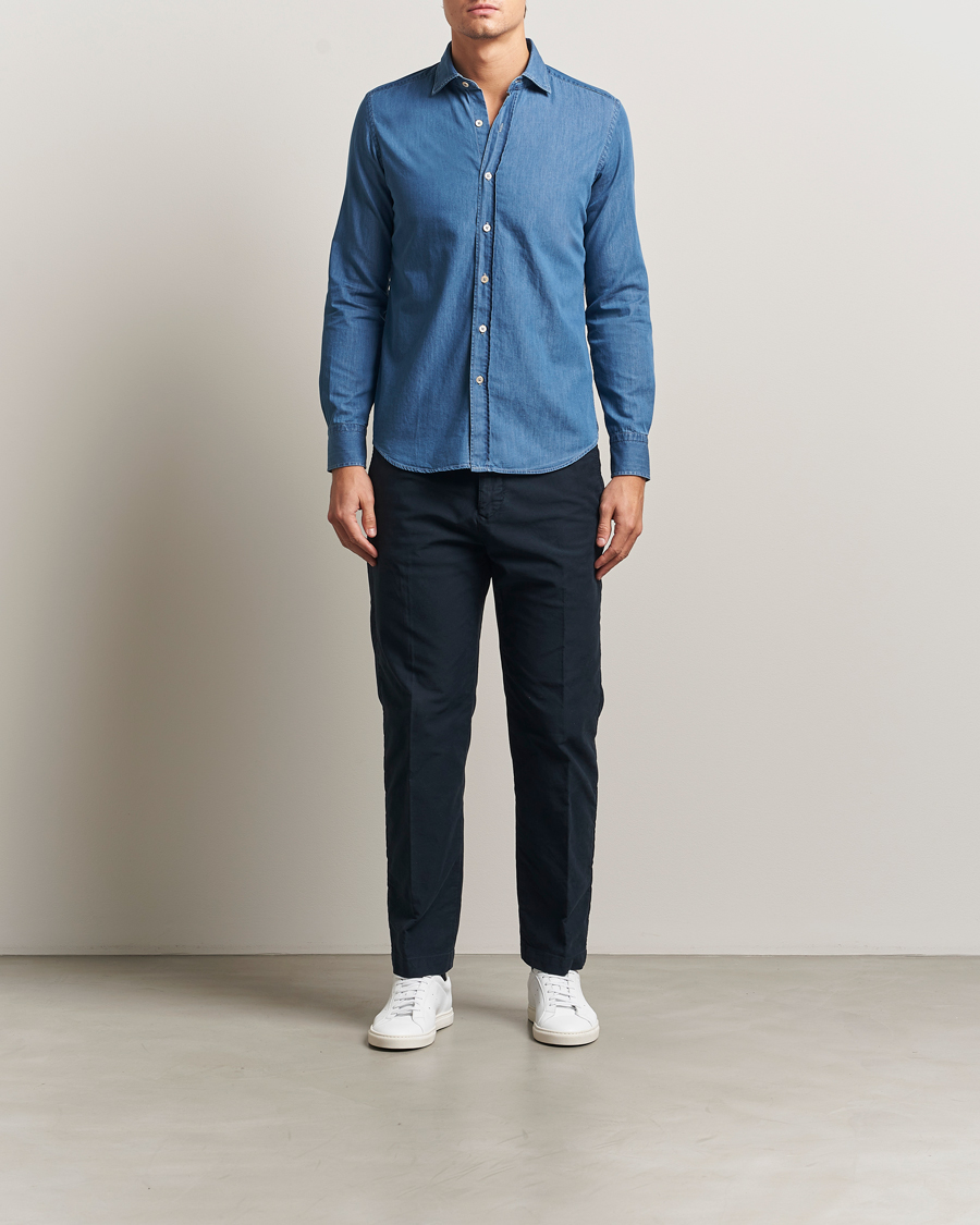 Homme | Chemises | Grigio | Denim Shirt Indigo