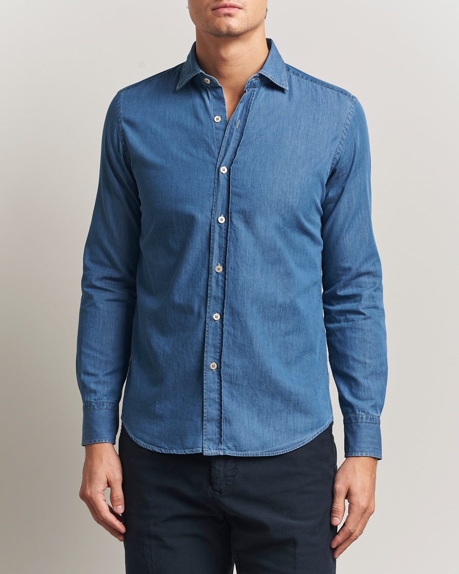 Homme | Chemises | Grigio | Denim Shirt Indigo