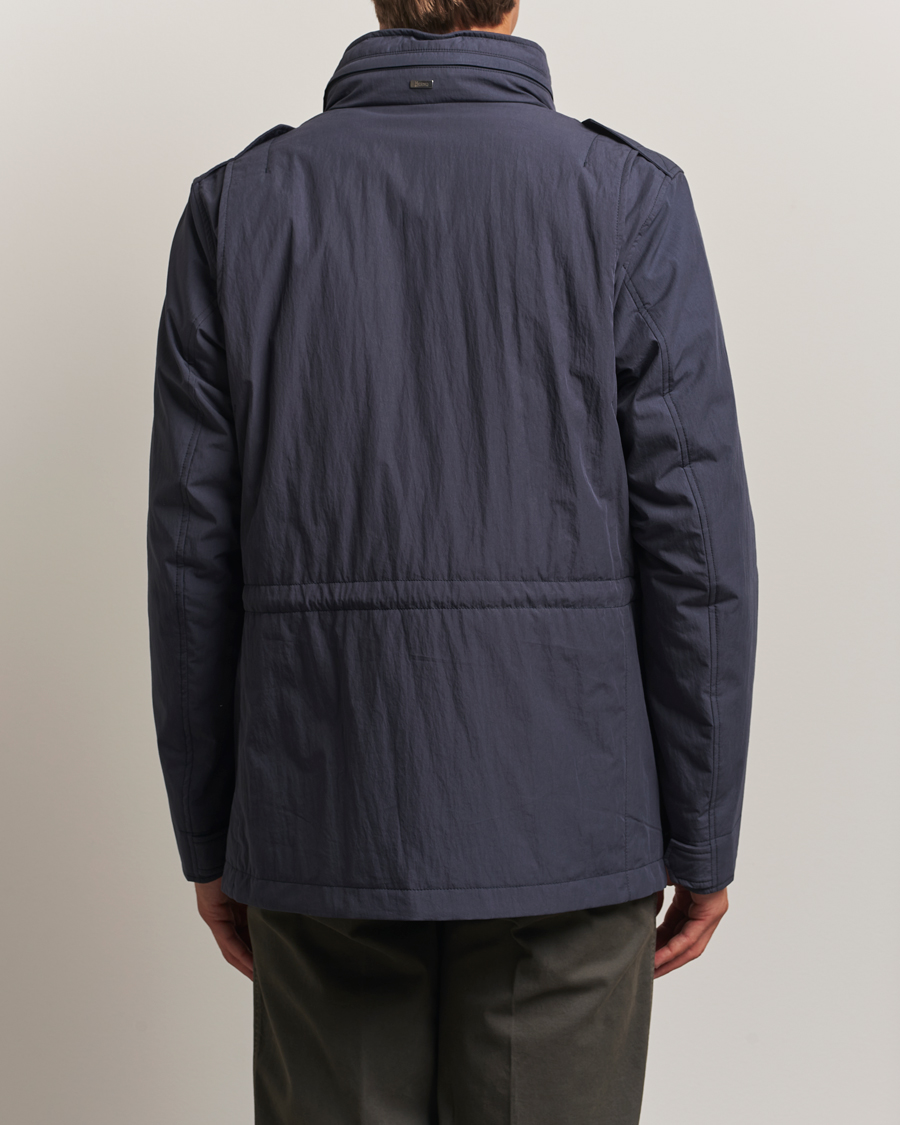 Homme | Manteaux Et Vestes | Herno | Soft Nylon Field Jacket Navy