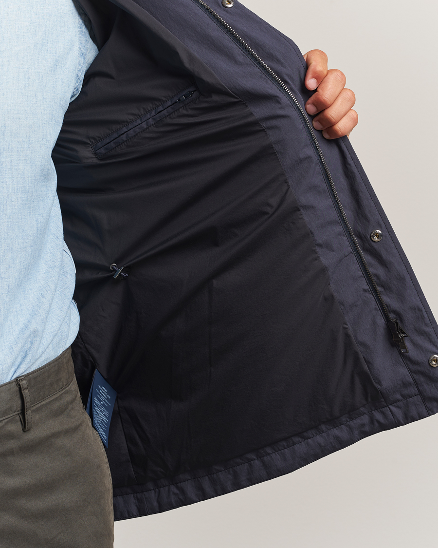 Homme | Manteaux Et Vestes | Herno | Soft Nylon Field Jacket Navy