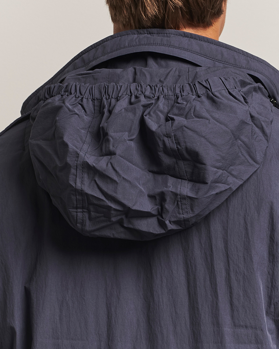 Homme | Manteaux Et Vestes | Herno | Soft Nylon Field Jacket Navy
