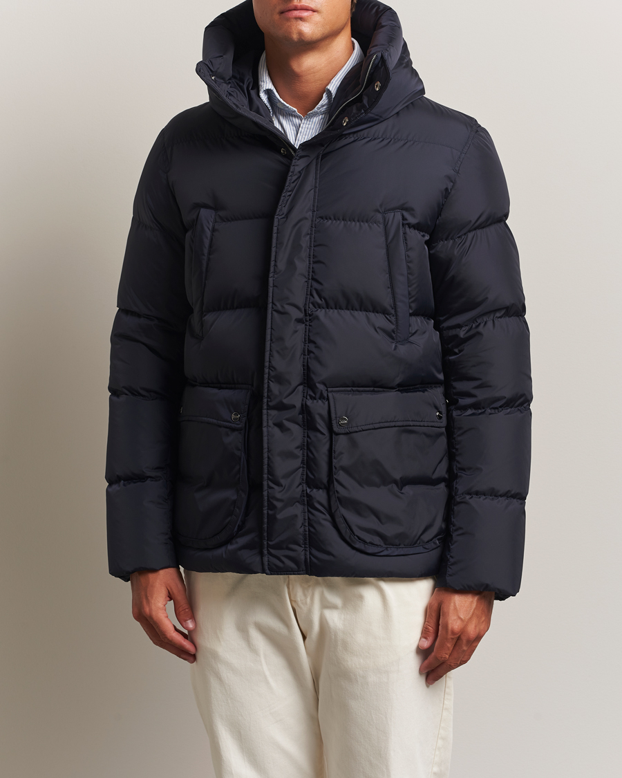 Homme | Manteaux Et Vestes | Herno | Chamonix Down Parka Navy