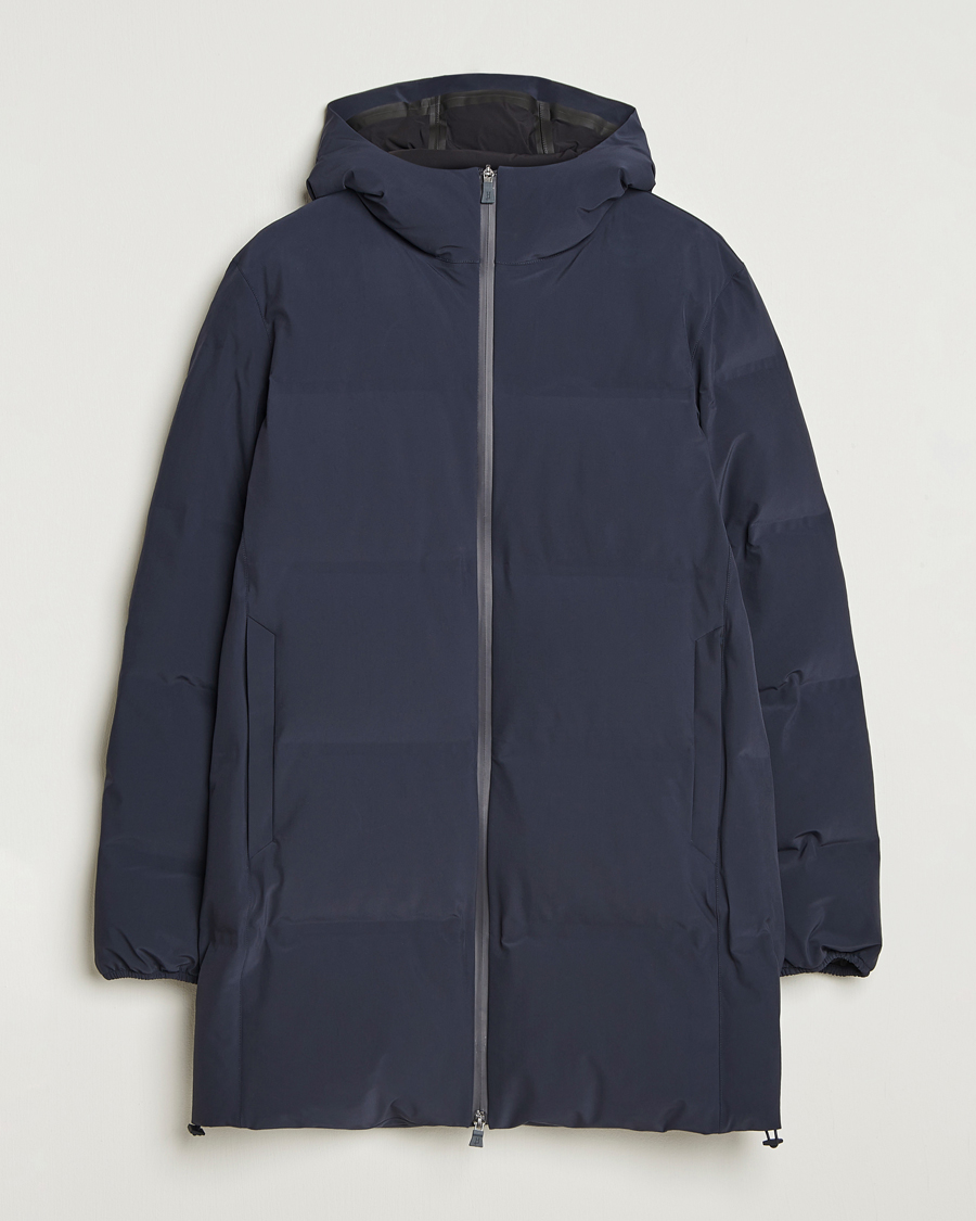 Heren | Jassen | Herno | Waterproof Stretch Down Parka Navy